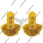 British Military Regiment Bullion Laced Fringe Star Epaulette