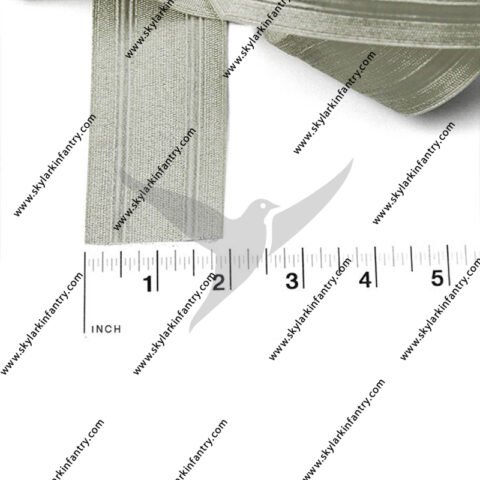 Bullion Braid Military Trim silver