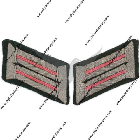 German Heer Officer Collar Tabs