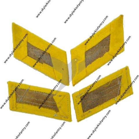 German Heer Officer Collar Tabs