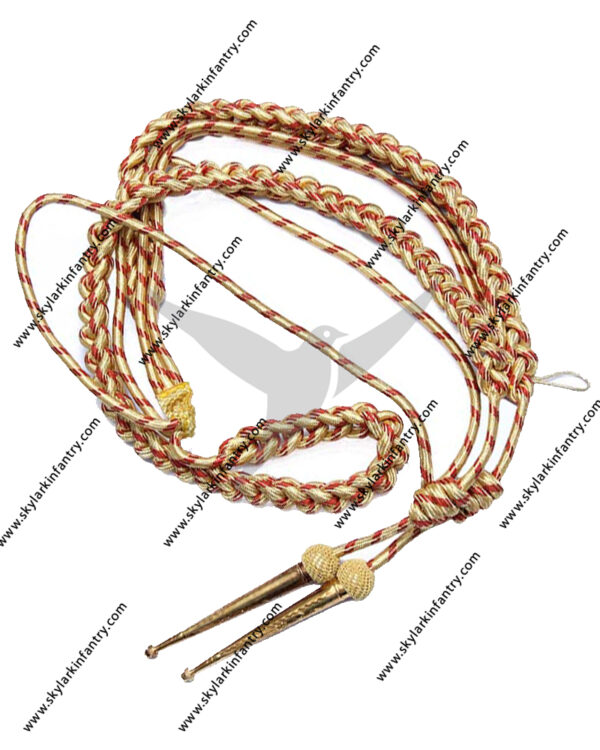 Gold & Red russian army aiguillette