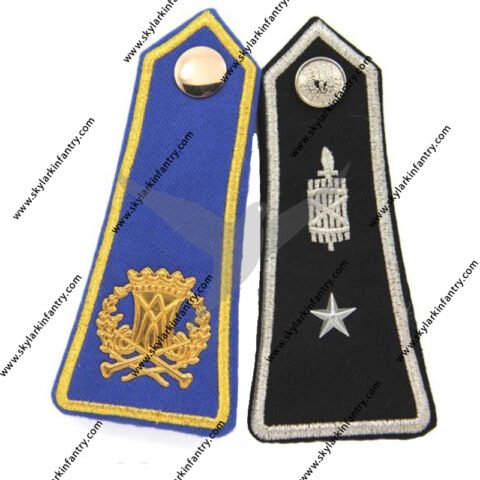 High quality oak leaf gorgets