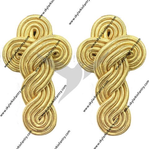 Military Curved Wire Shoulder Board Epaulette