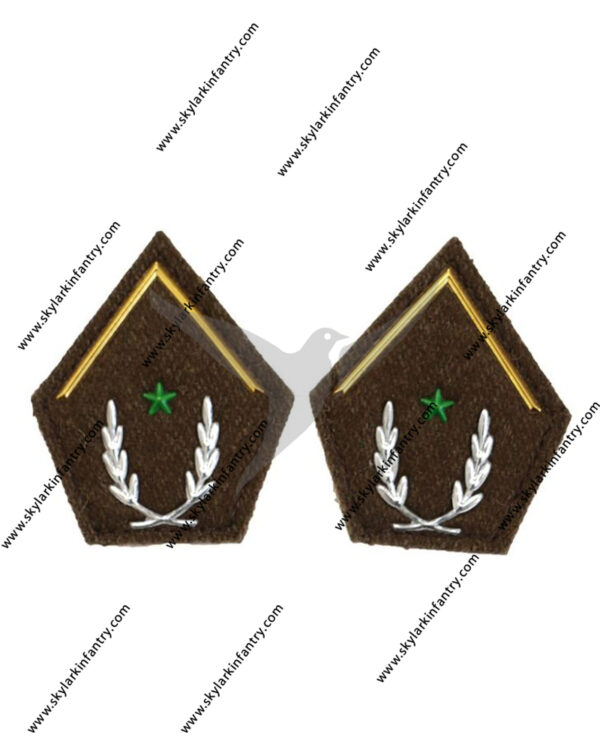collar gorget of the uniform