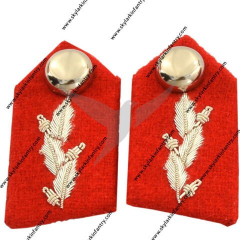 officer collar rank gorgets