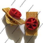 red rosettes for uniform