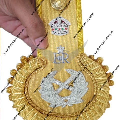 British army epaulette supplier