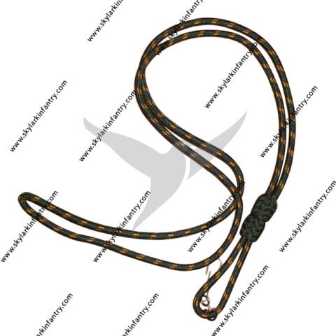 Airforce lanyard whistle cord