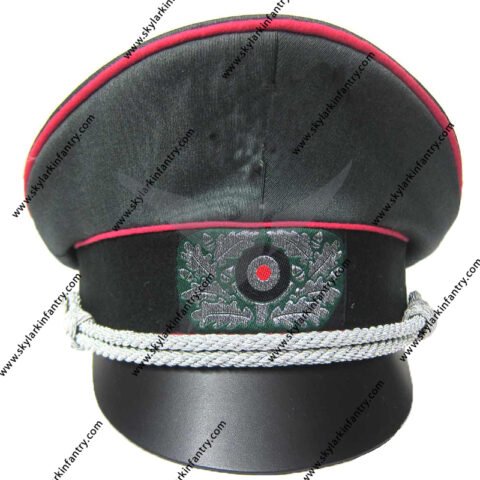 German Army Panzer Officers Crusher Cap EREL Maker