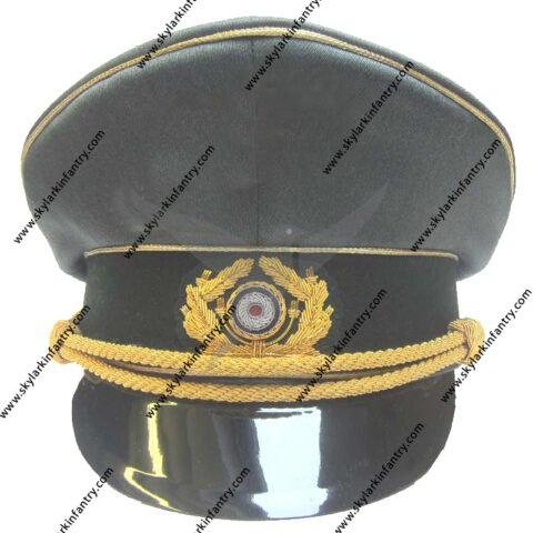 German Generals Peaked Cap - Gold Bullion