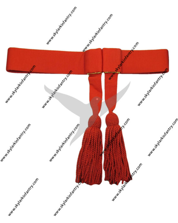 Military Sergeant Cadets Guards Red Shoulder Sash Infantry Marine British Army