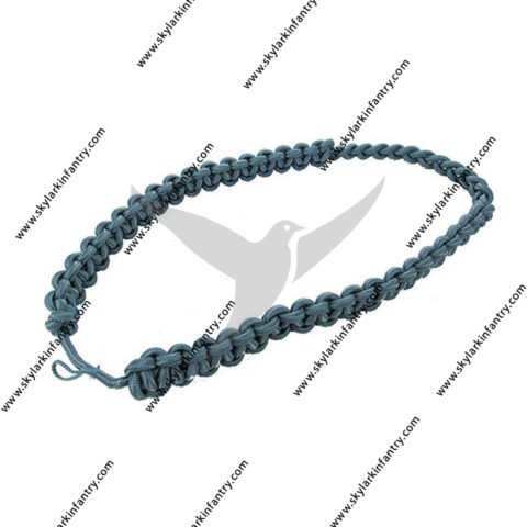 Military uniform shoulder whistle cord