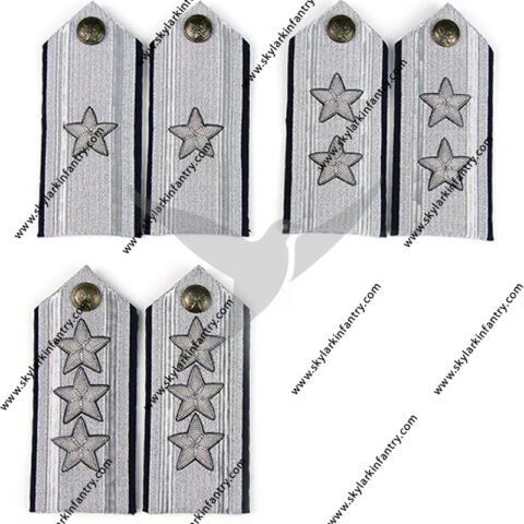 United States Navy Admiral Hard Shoulder Boards