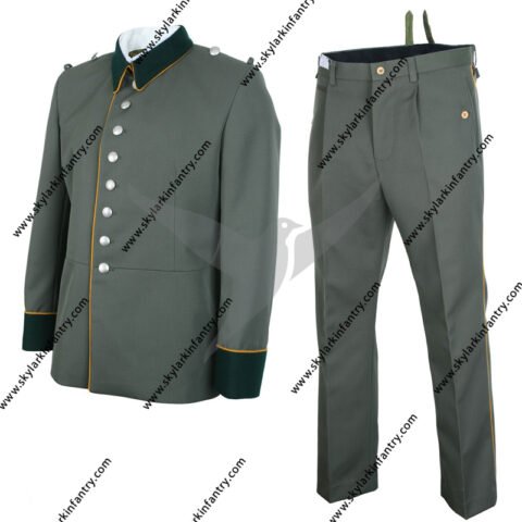 WW2 German M35 Waffenrock Officer Uniform Bundle Gold Yellow Piping