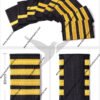 gold 4 bars pilot shoulder board