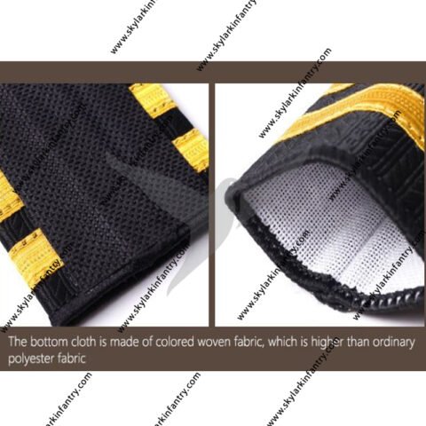 gold 4 bars pilot shoulder board