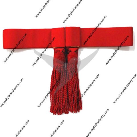 military red sash