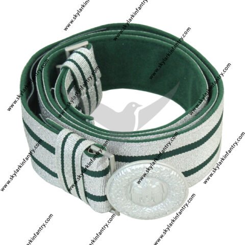 Army Brocade Belt and Buckle