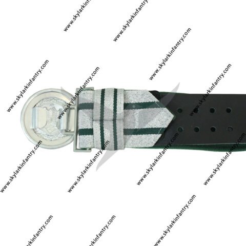 Army Brocade Belt and Buckle