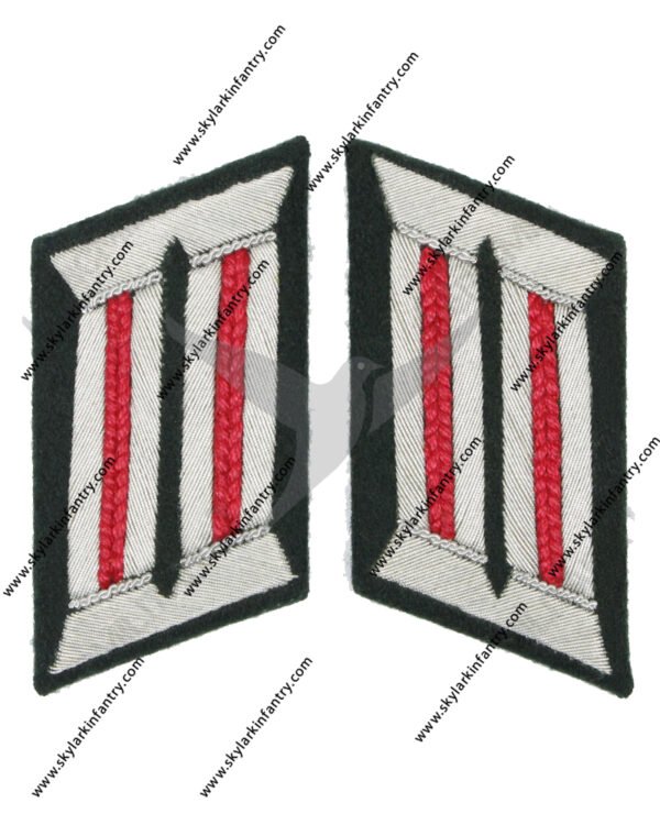 Artillary german officer collar tab