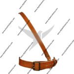 British Sam Browne Leather Belt Brown