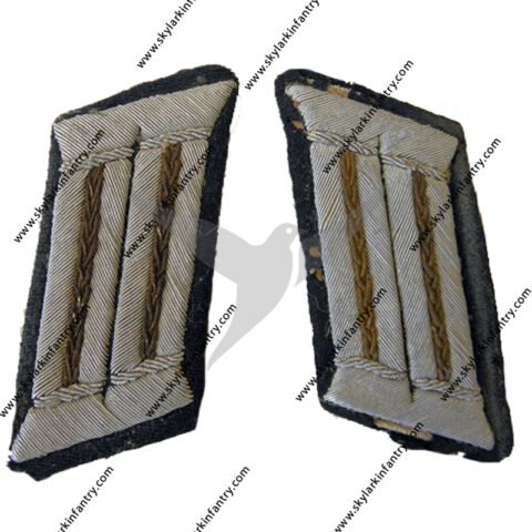 Copper brown color German collar tab