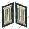 German Army Officer Collar Tabs (Panzer Grenadier Green)