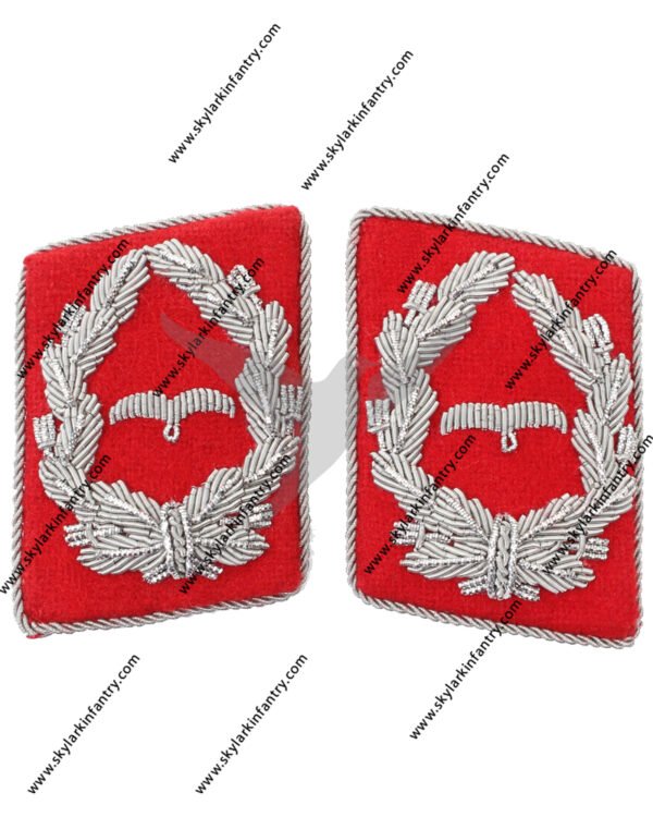 Luftwaffe Flak Division Major Collar Tabs