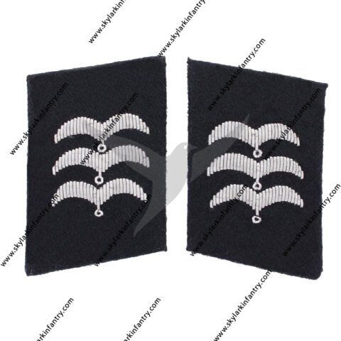 Luftwaffe RLM Construction Division Feldwebel Collar Tabs1