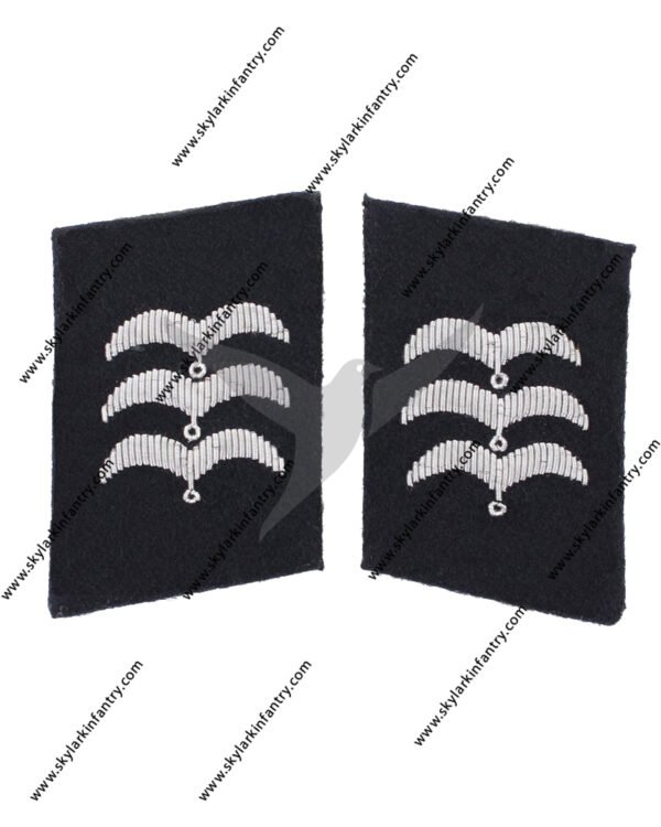 Luftwaffe RLM Construction Division Feldwebel Collar Tabs1