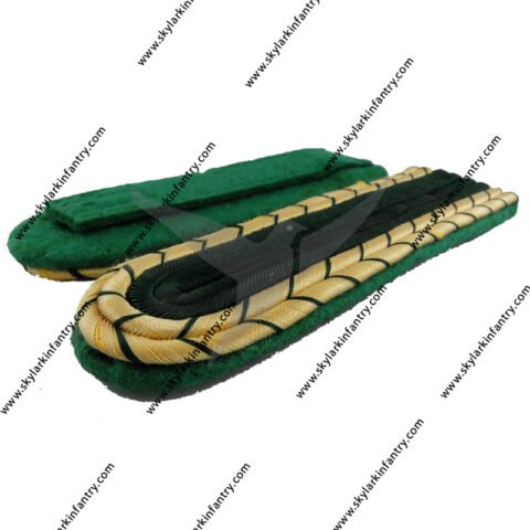 Mint German Forestry Shoulder Boards