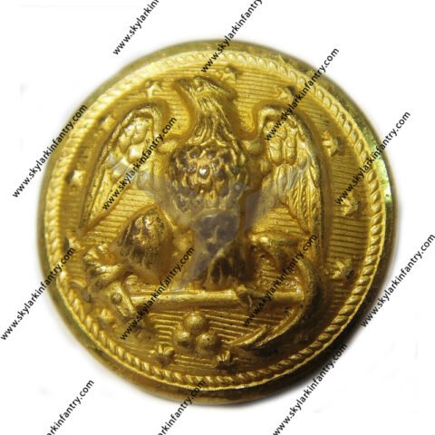 Antique federal navy coat uniform metal button superior