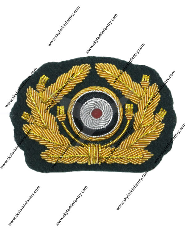 Army General Visor Cap Wreath and Cockade