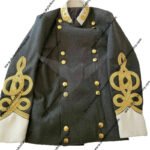 Civil War Confederate Army Military General Officers Shell Jacket Coat Tunic
