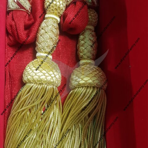 Fajín español militar de alta calidad