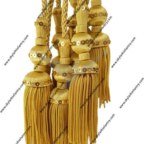 Gold Bullion Wire Tassels