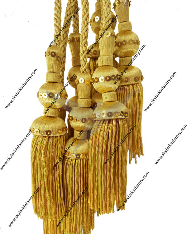 Gold Bullion Wire Tassels