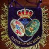 Crown mantoline embroidery