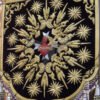 Estandarte religioso bordado