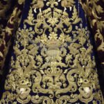 Saya de la Virgen de la Angustia. Hermandad de los Estudiantes