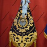 concierto de la banda de la centuria en el mercantil bordado flag