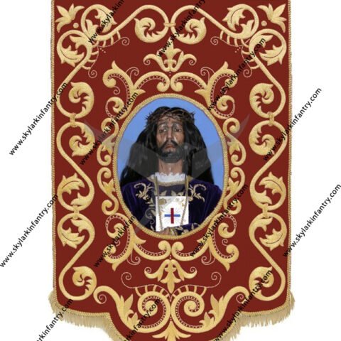 estandarte religioso personalizado