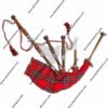 Great Scottish Highland Bagpipes with Full Silver mounts