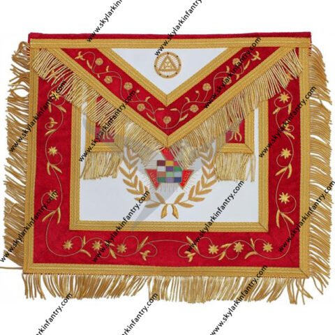 Hand Embroidered Masonic Royal Arch PHP Apron