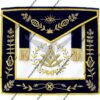 MASONIC REGALIA BLUE LODGE PAST MASTER BULLION HAND EMBROIDERED APRON1