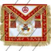 Masonic Royal Arch Grand High Priest Apron Wreath Bullion Hand Embroidered