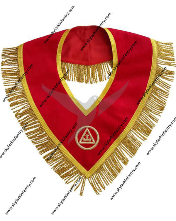 Masonic Royal Arch Mason Member Collar Hand Embroidered