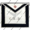 Masonic scottish rite leather apron aasr 30th degree knight kadosch