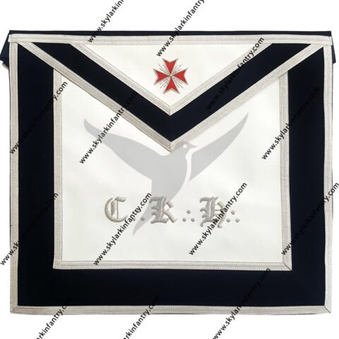 Masonic scottish rite leather apron aasr 30th degree knight kadosch