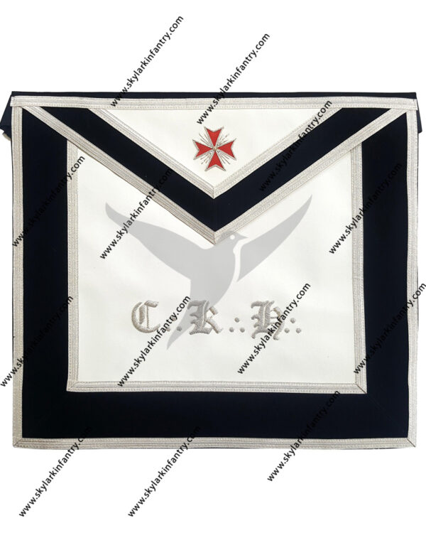 Masonic scottish rite leather apron aasr 30th degree knight kadosch